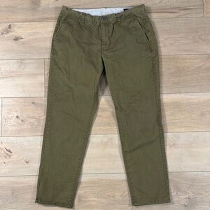Bonobos Men's Olive Green Original Chinos- Athletic Fit